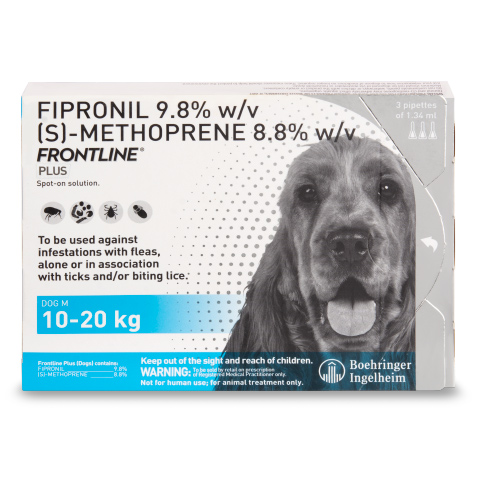 frontline plus dog M
